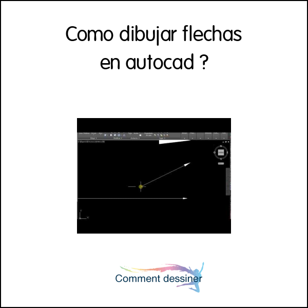 Como dibujar flechas en autocad